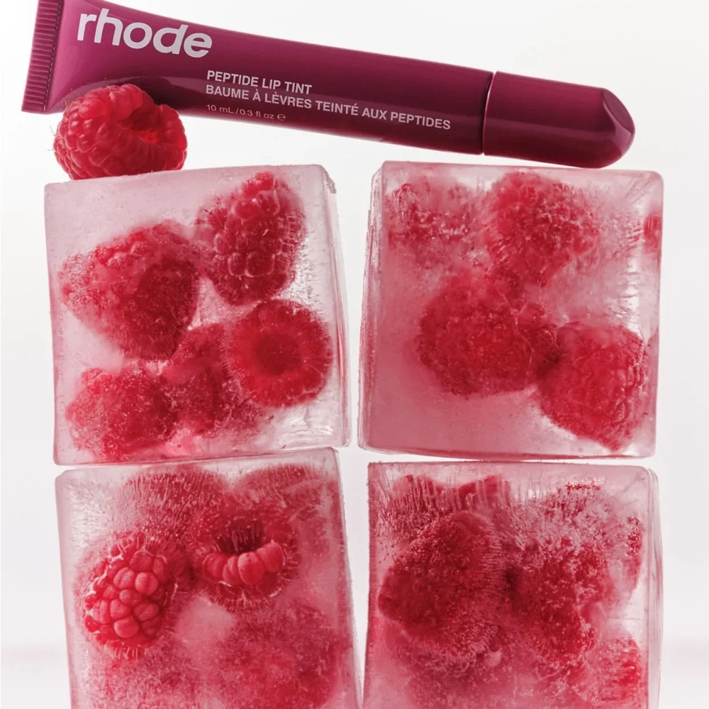 ✨ Rhode Peptide Lip Tint Raspberry Jelly BNIB | Full Size | Viral Clean Beauty 🎀